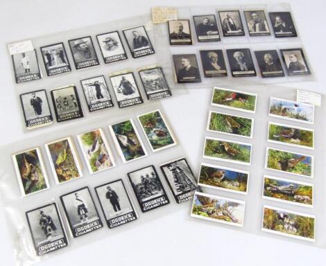 Various cigarette cards