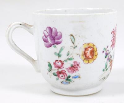 An 18thC Chinese export porcelain coffee cup - 3