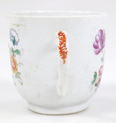 An 18thC Chinese export porcelain coffee cup - 4