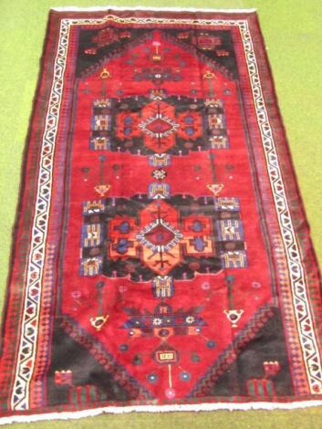 A Mashad rug