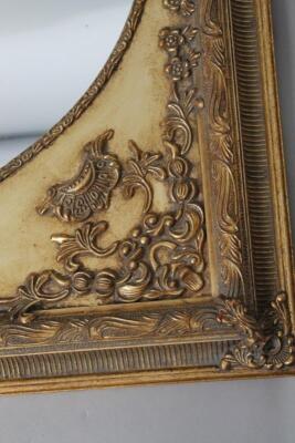 A gilt wood wall mirror - 2