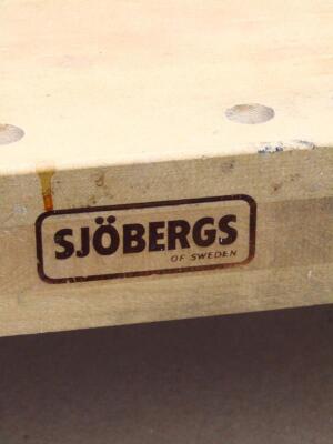 A modern Sjobergs wooden tool bench - 2