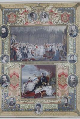 The marriage of Queen Victoria the Royal Family in 1846 - 2