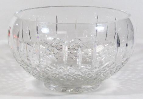 A Waterford crystal glass bowl