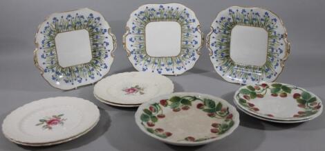 Various porcelain and semi-porcelain