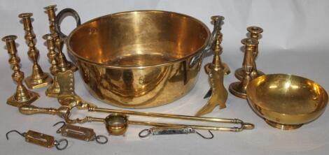 Various brassware