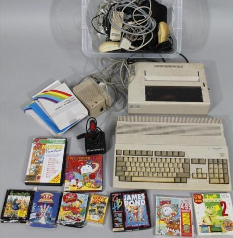 A Commodore Amiga 600 home computer