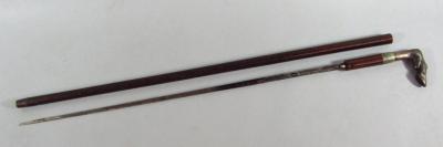 A late 19thC sword stick - 4