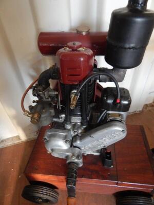 An early 20thC Lyon Norman type 56 stationary engine - 2