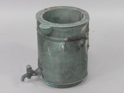 A Matthew J Hart Birmingham copper and tin cocoa vessel - 3