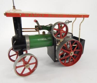 A 20thC scratch built Mamod steam tractor - 2