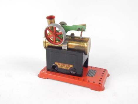 A Mamod stationary engine