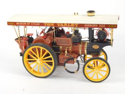 A model of the Garrett steam traction engine 1919 Pendle Princess