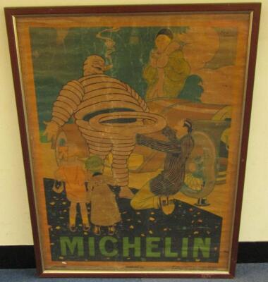 A 1930's Michelin poster