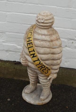 A cast iron Michelin Man