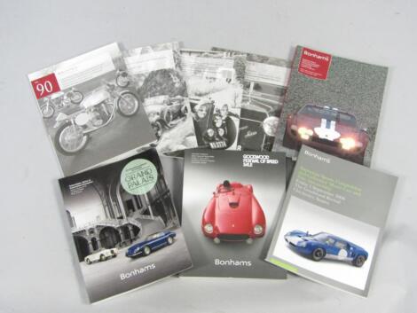 Bonhams and Brooks Motor Cars and automobilia sale catalogues