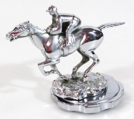 An early 20thC chrome plated radiator cap car mascot