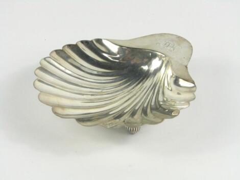 A George V silver butter dish