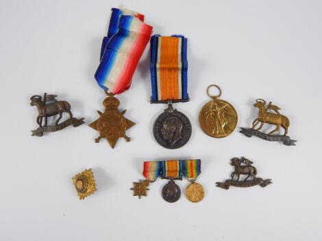 A WWI medal group to Captain R M Ewen