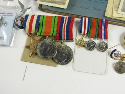 A WWII group of three medals to Flight Sergeant Richard Maurice Maywood RAFVR - 2