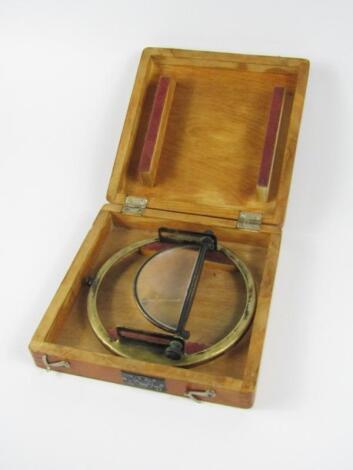 A military navigational instrument