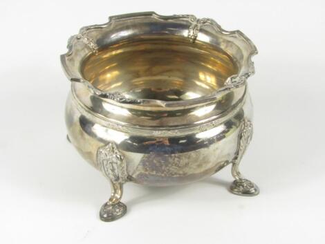 A Elizabeth II silver circular bowl