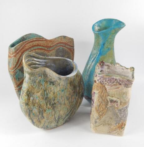 Karen Cohen Ceramics Studio pottery vases