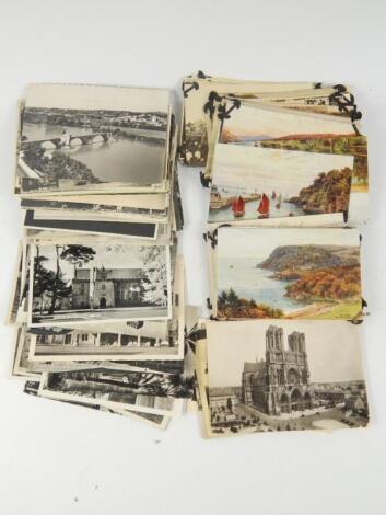 English early to mid 20thC topographical postcards