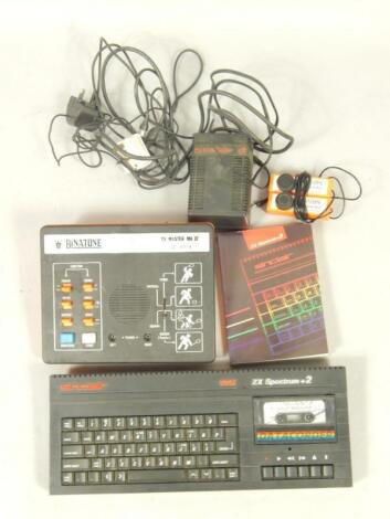 A Sinclair 2X Spectrum +2 computer