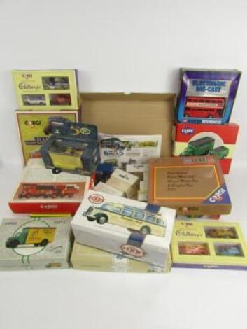 Various Corgi die cast vehicles