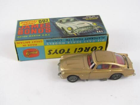 A Corgi Toys James Bond Aston Martin DB5 Goldfinger car