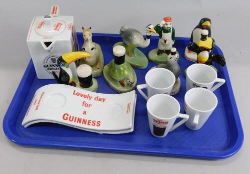 A quantity of Guinness memorabilia