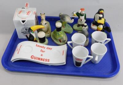 A quantity of Guinness memorabilia