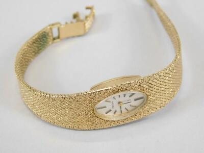 A 9ct gold ladies Omega wristwatch - 2