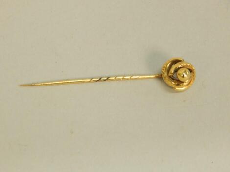 A stick pin