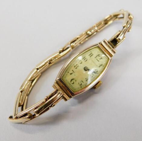 A 1930's wristwatch