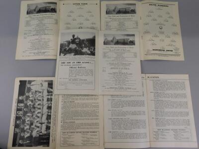 A collection of FA Cup final programmes - 2