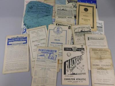 A collection of 1940's football programmes - 2