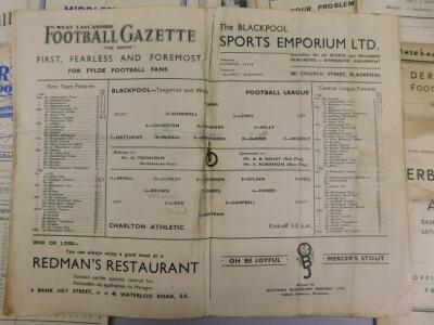 A collection of 1940's football programmes - 3