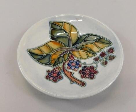 A Moorcroft pin dish