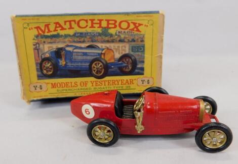 A Matchbox Models of Yesteryear Bugatti Y-26