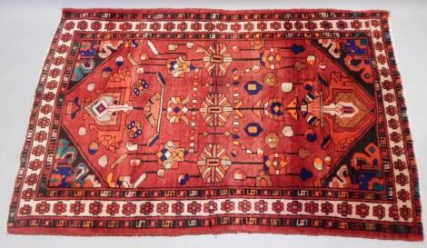 A Hamedan rug