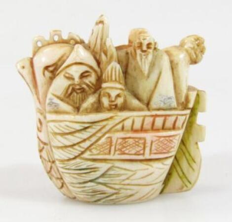 A 19thC Japanese Meiji period netsuke