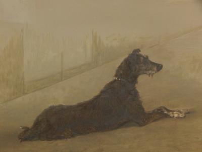 Maud Earl (1864-1943). Fox hound