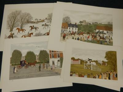 Vincent Haddelsey (1934-2010). Ten artist signed prints - various