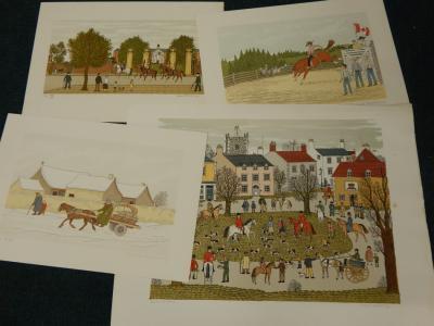 Vincent Haddelsey (1934-2010). Ten artist signed prints - various