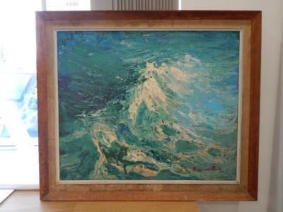 Raymond Bush (20thC). Seascape - 2