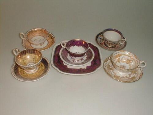 A 19thC Spode tea cup and saucer