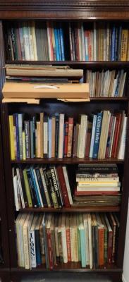 Art Books. Contents of bookcase (a quantity)