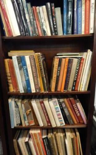 Art Books. Contents of bookcase (a quantity)